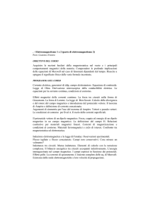 Elettromagnetismo 1 e 2