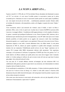 la nuova arrivata…