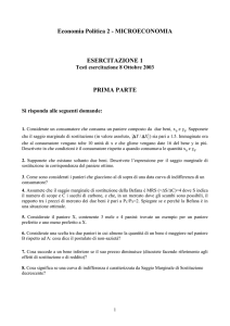 esercizio 1
