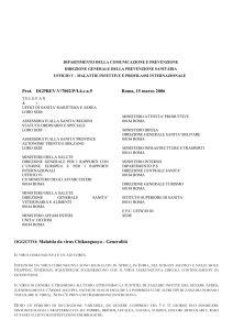 28-06 - Ministero della Salute