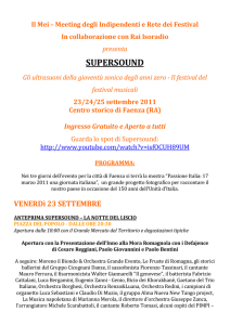 Il Mei – Meeting degli Indipendenti e Rete dei Festival