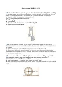 Esercitazione del 23/11/2011
