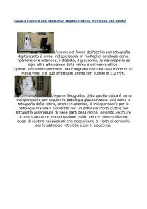 Fundus Camera non Midriatico Digitalizzato in