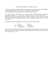 2ªVERIFICA DI CHIMICA FISICA