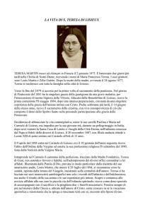 LA VITA DI S - Opera Santa Teresa del Bambino Gesù