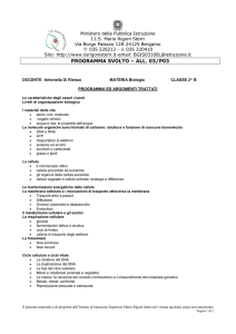 2B_biologia_di rienzo - I.I.S. Mario Rigoni Stern