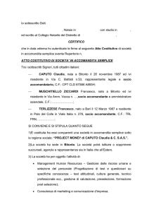 Il sottoscritto Dott