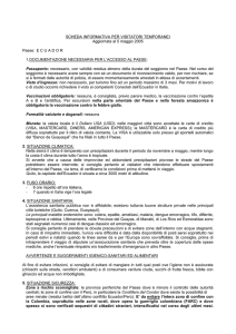 Ecuador - Assoviaggi