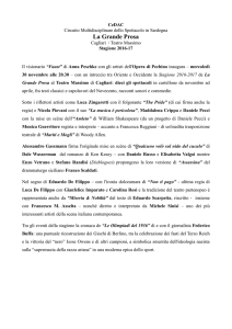 La Grande Prosa al Teatro Massimo di Cagliari