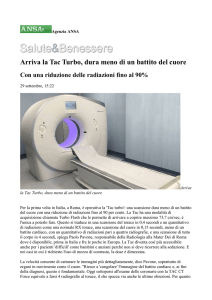 Buonasanità - 29 settembre 2016 - Arriva la TAC turbo - Area