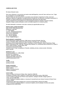 curriculum vitae