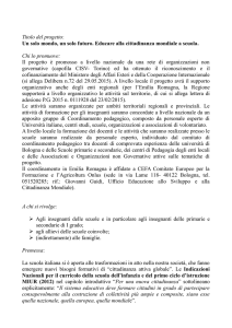 Scheda del progetto