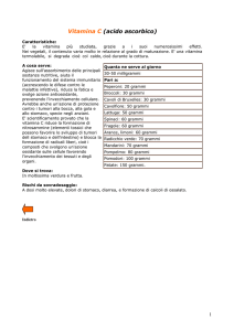 Vitamina C - Atuttascuola