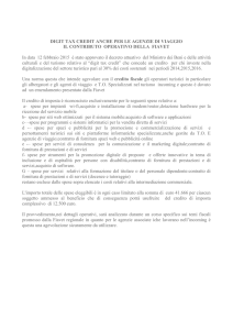 il contributo operativo della fiavet - Fiavet Emilia