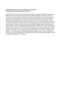 Sintesi della lezione - Unitre, Università delle Tre Età