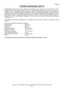UPC500 - Blueprint Italia