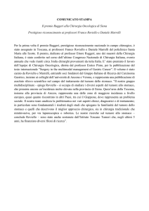 Premio Ruggeri alla Chirurgia Senese