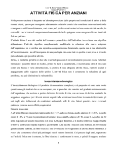 attività fisica per anziani