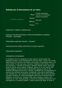 Scheda per la Recensione di un Libro