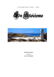 Lo Stoicismo - USP Catania