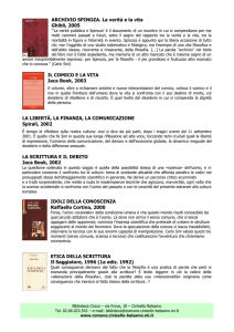 la scrittura e il debito - Comune di Cinisello Balsamo
