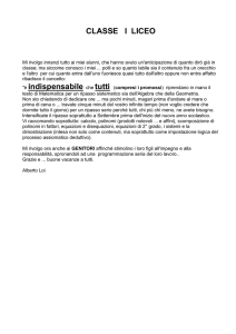 Docente: prof. Alberto Loi
