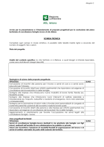 Avviso per la presentazione e il finanziamento di proposte
