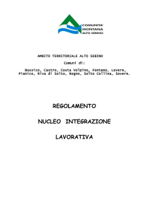 ART. 1 - Individuazione del servizio