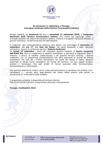 Il Rettore Franco Moriconi ha inaugurato il convegno