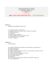 programmi itis arezzo - tecnico professionale arezzo