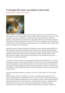 A che punto sono l`astronomia e la cosmologia