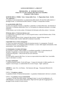 Programma scienze 1 D e 1 E a.s.13-14