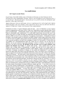 La condivisione