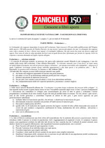 Prova regionale triennio 09