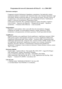 Programma del corso