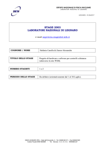 Zanon_Canella - INFN-LNL - Istituto Nazionale di Fisica Nucleare