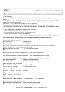 1 scheda di verifica sommativa 5 MORFOLOGIA TUTTE LE PARTI