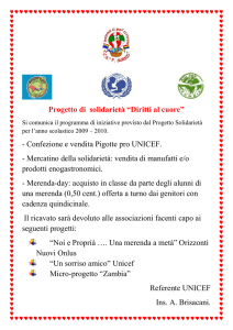 Progetto di solidarietà “Diritti al cuore”
