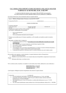 farmaco ai sensi del d.m.11-02-97