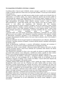 Il problema della sovraesposizione dei bambini a televisione e