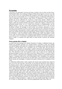 La Celebrazione Eucaristica (don Luigi Girardi)