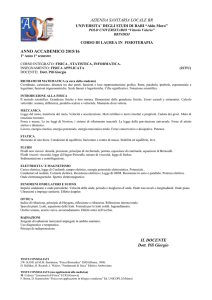 Fisica Medica - Uniba Brindisi