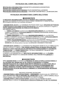 tumori corpo dell`utero
