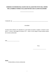 Il sottoscritto, ing. - Ordine Ingegneri Udine