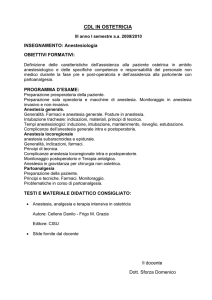 Corso di laurea in ostetricia - Facoltà di Medicina e Chirurgia
