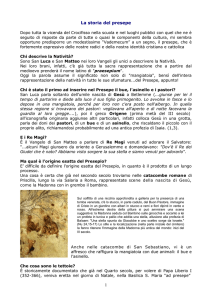 Sono gli evangelisti Luca e Matteo i primi a