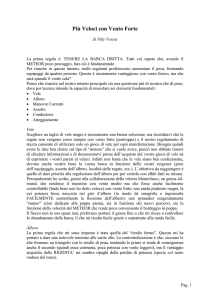 Più veloci con Vento Forte