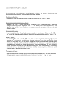Il manuale di messa a dimora