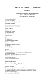 Fisica 4BS Prof. Musazzi Rita Paola