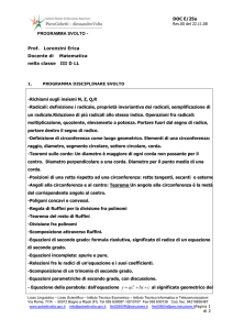 RELAZIONE FINALE a - ISIS Gobetti